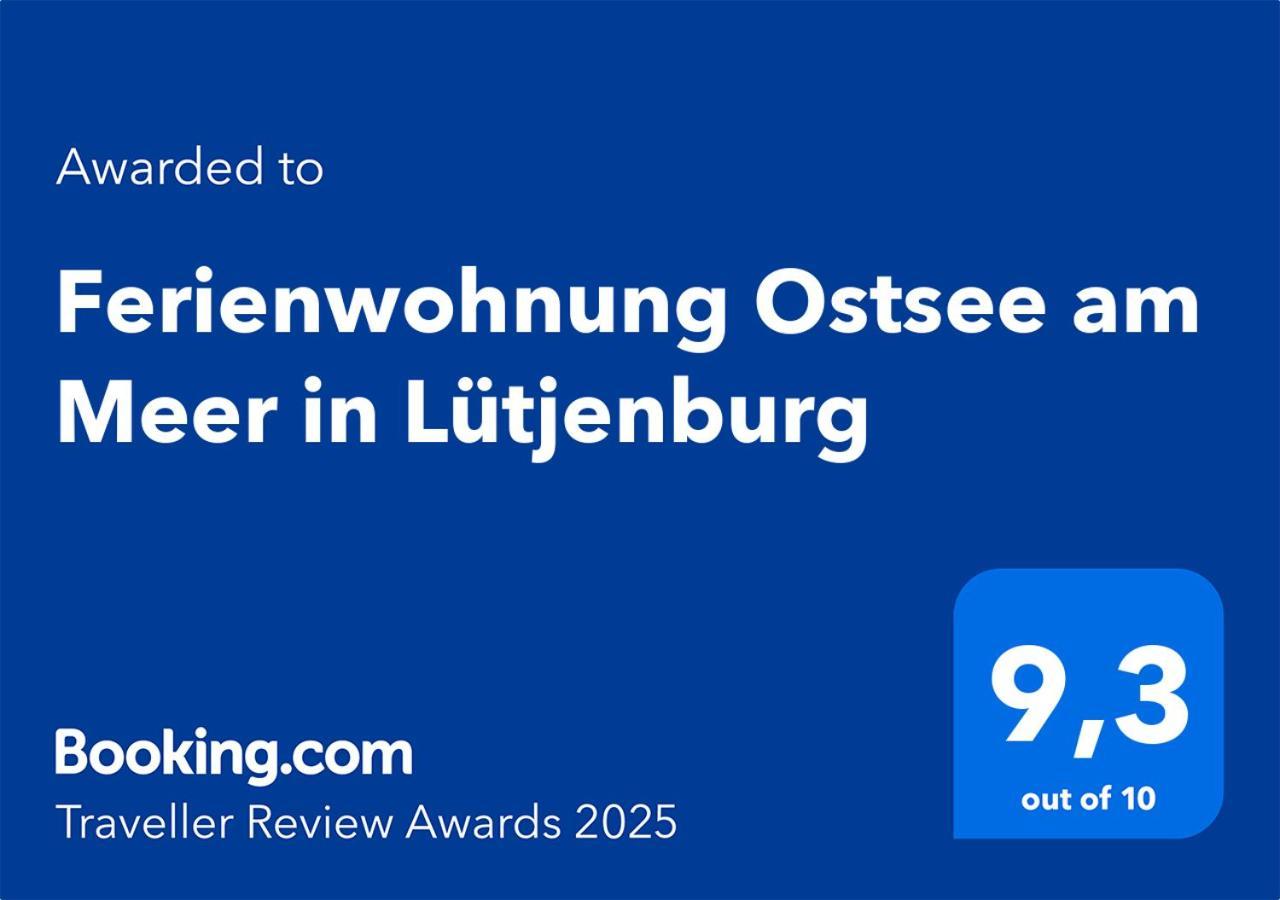 Ferienwohnung Ostsee Am Meer In Lütjenburg Exteriér fotografie